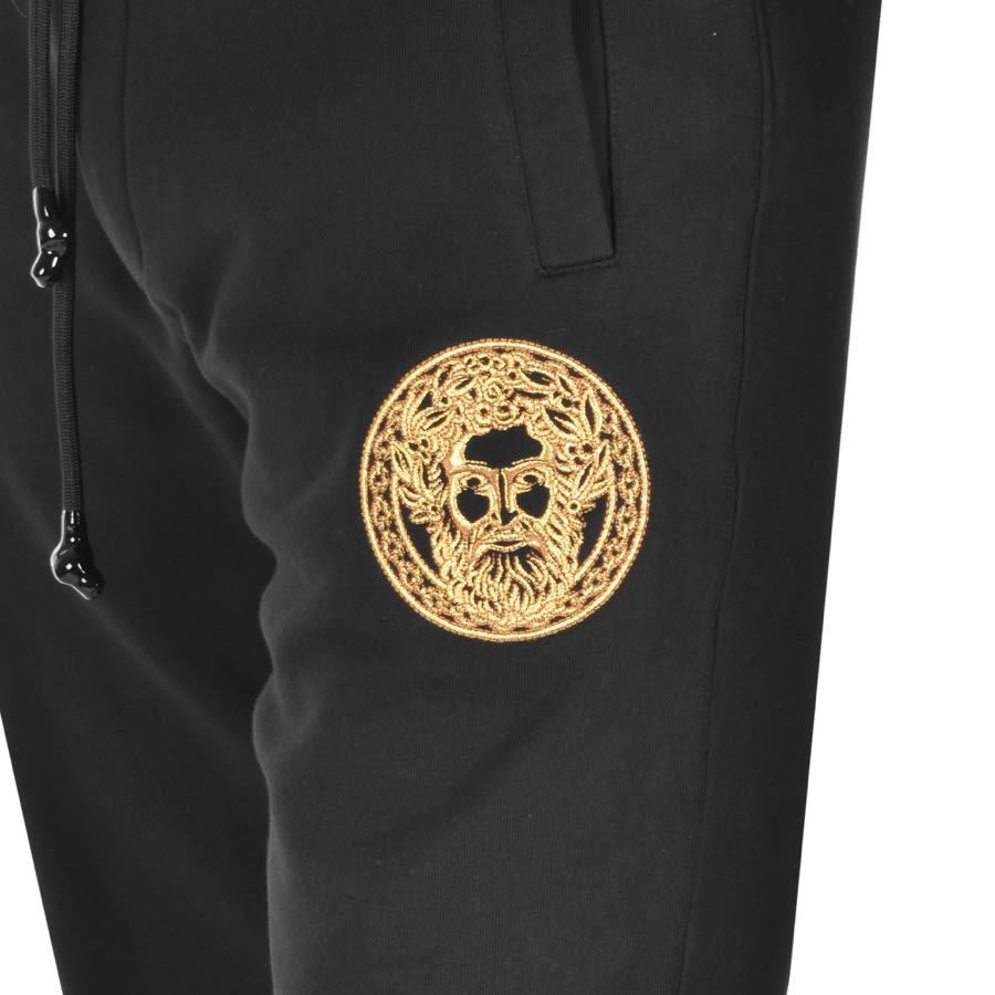Alternative Image for ProductVersace Jeans Couture Logo Jogging Bottoms Black3